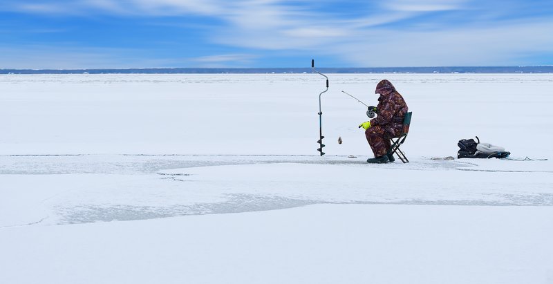 Explore ice fishing game