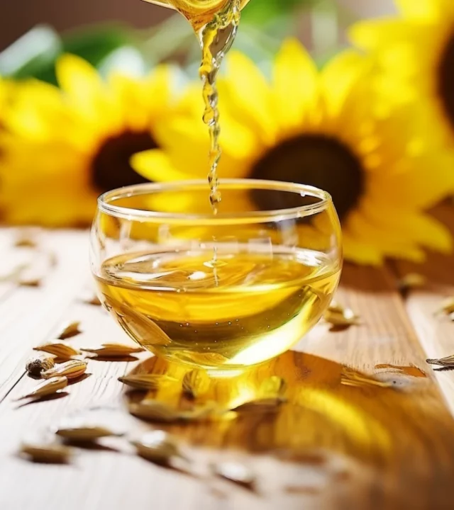 tournesol raffinee huile cosmetique
